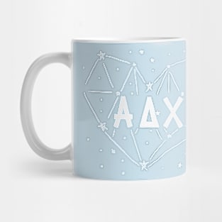 Alpha Delta Chi - galaxy themed Mug